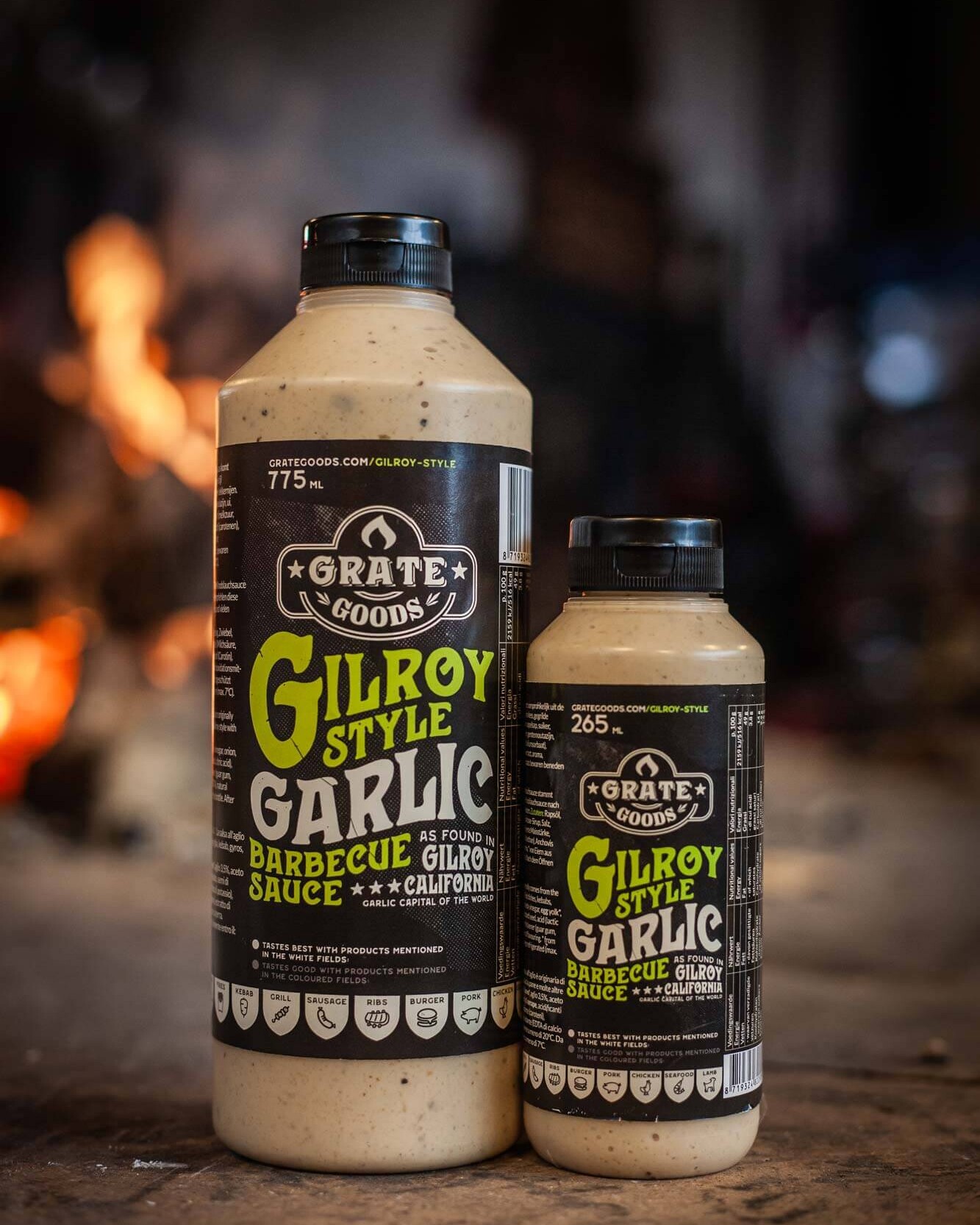 Grate Goods Gilroy Garlic bbq sauce