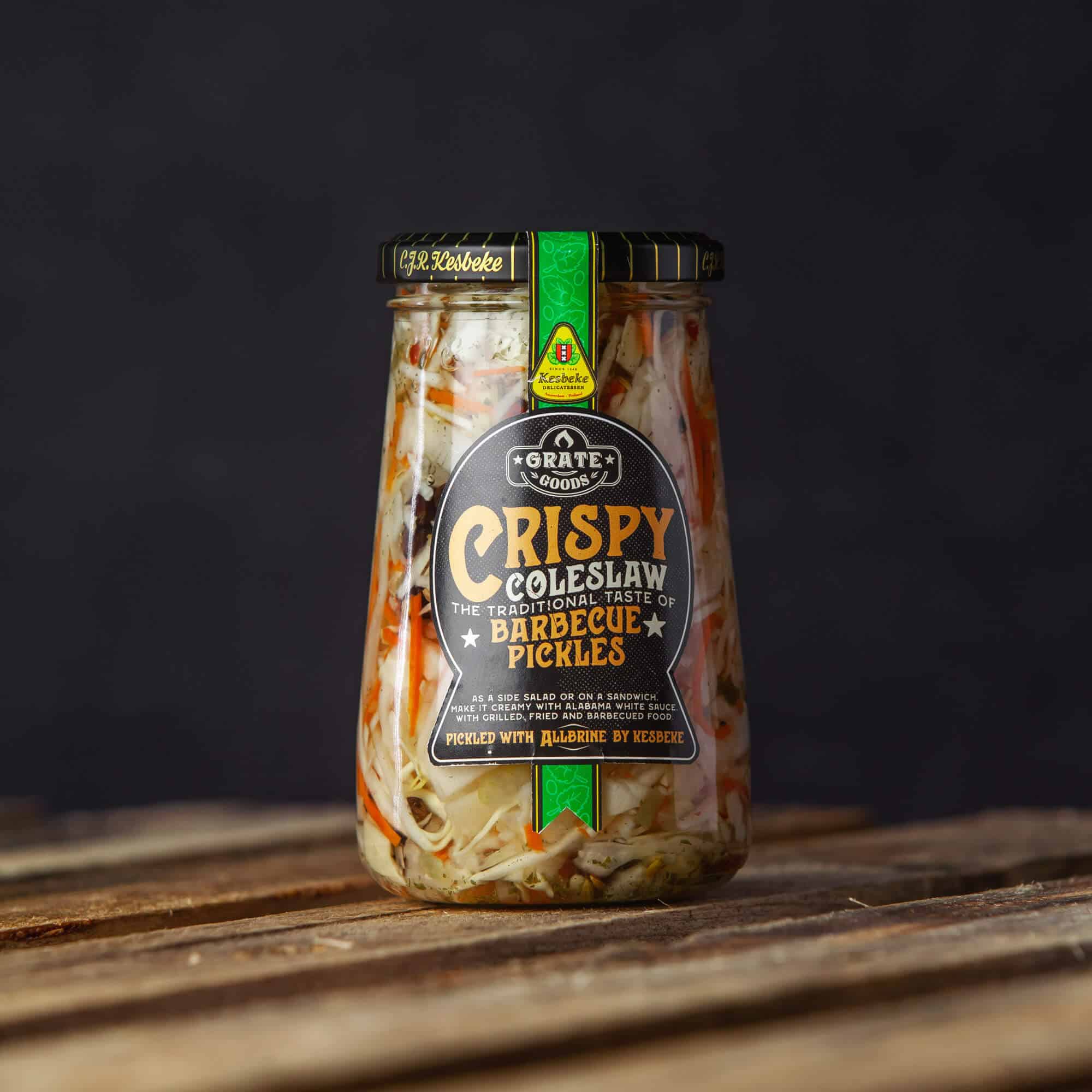 Crispy Coleslaw - BBQ pickles | Grate Goods