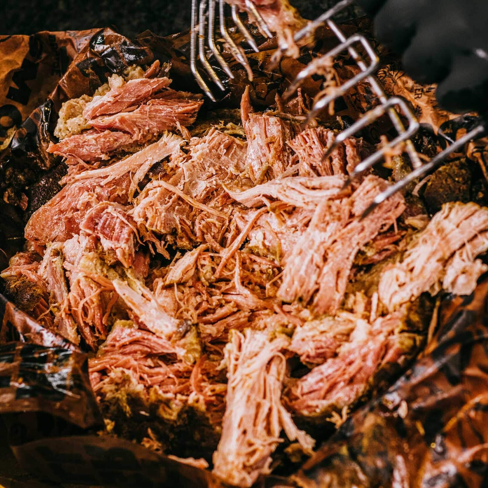 Pulled pork bbq recept