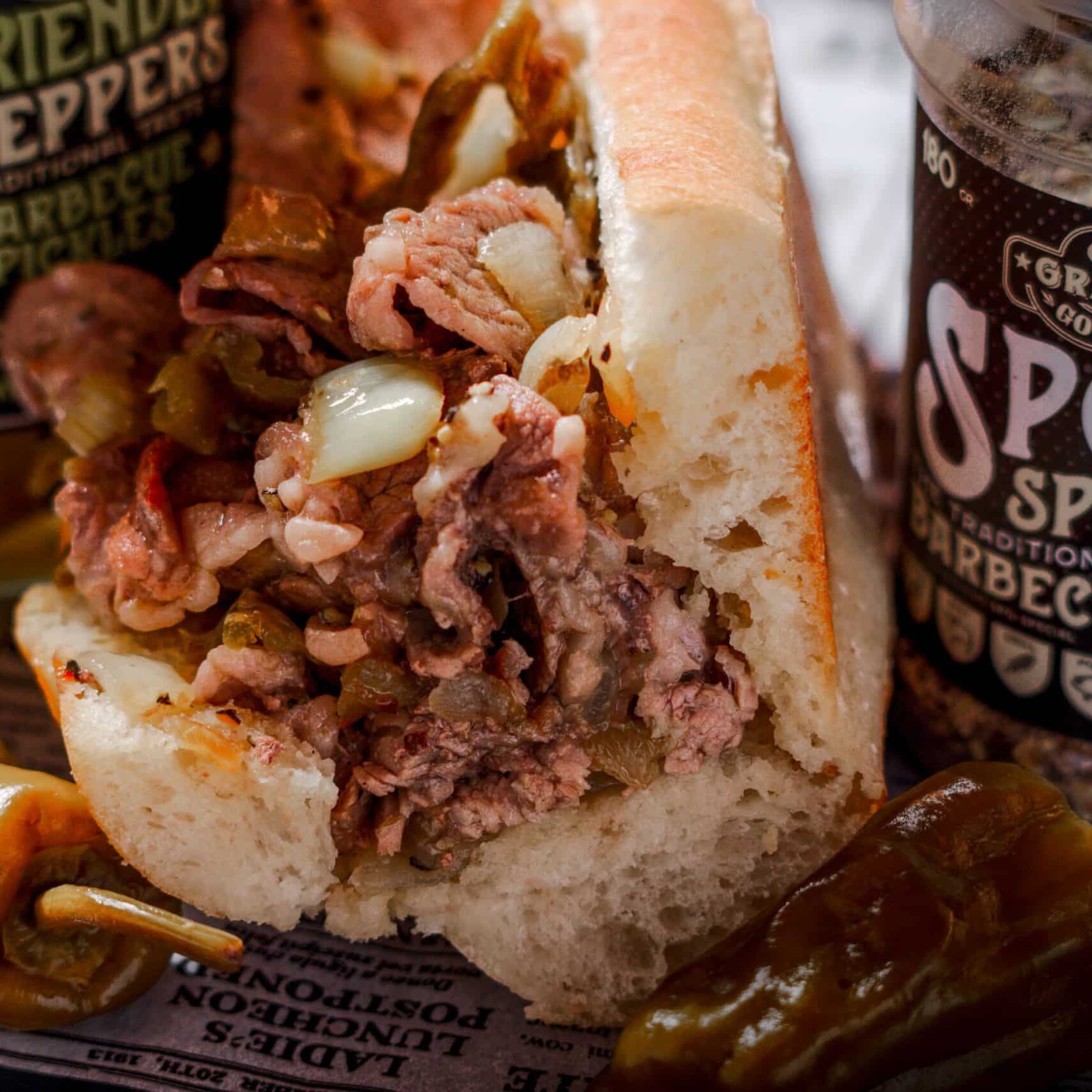 philly steak sandwich