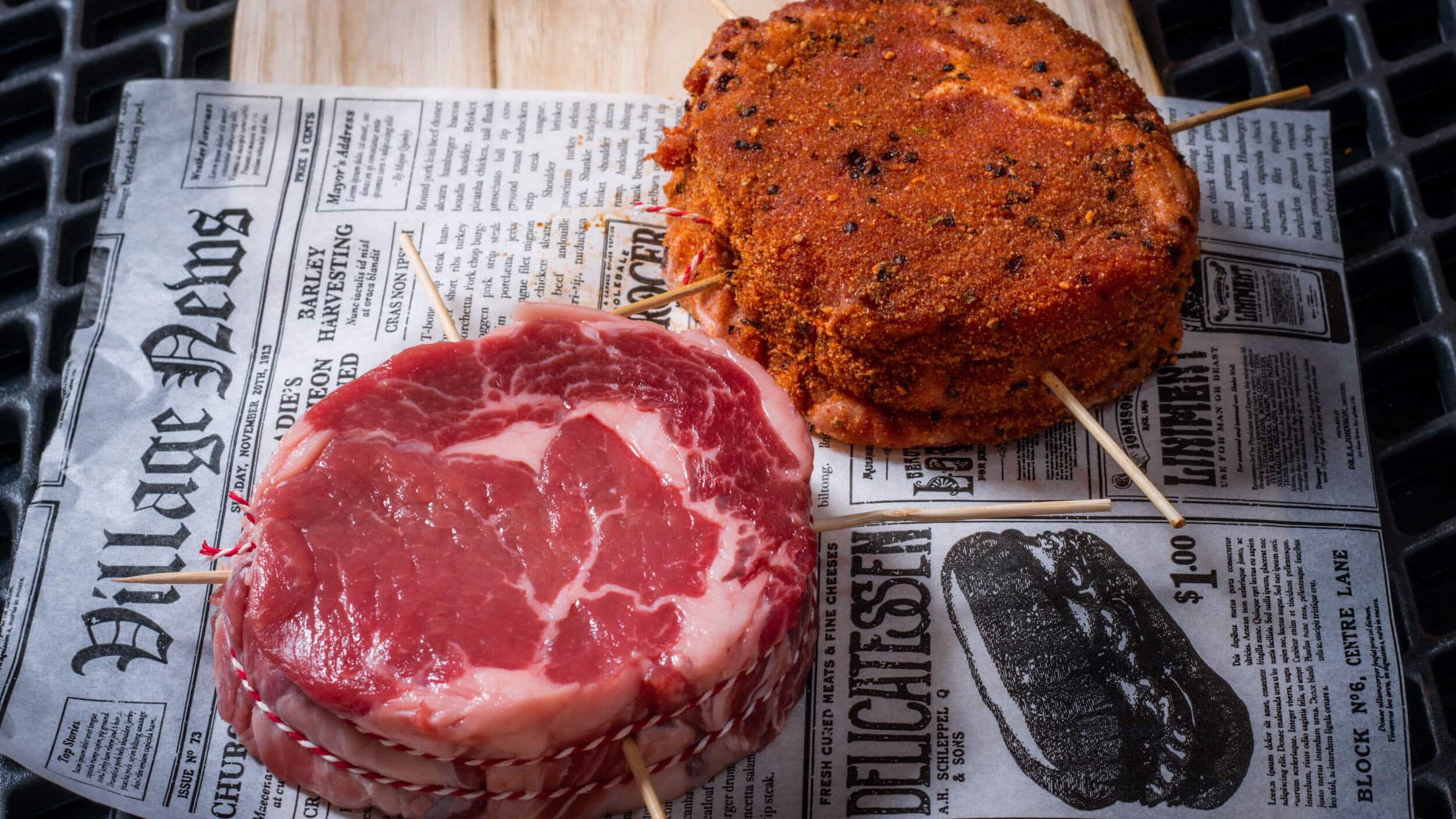 Rib eye preparation